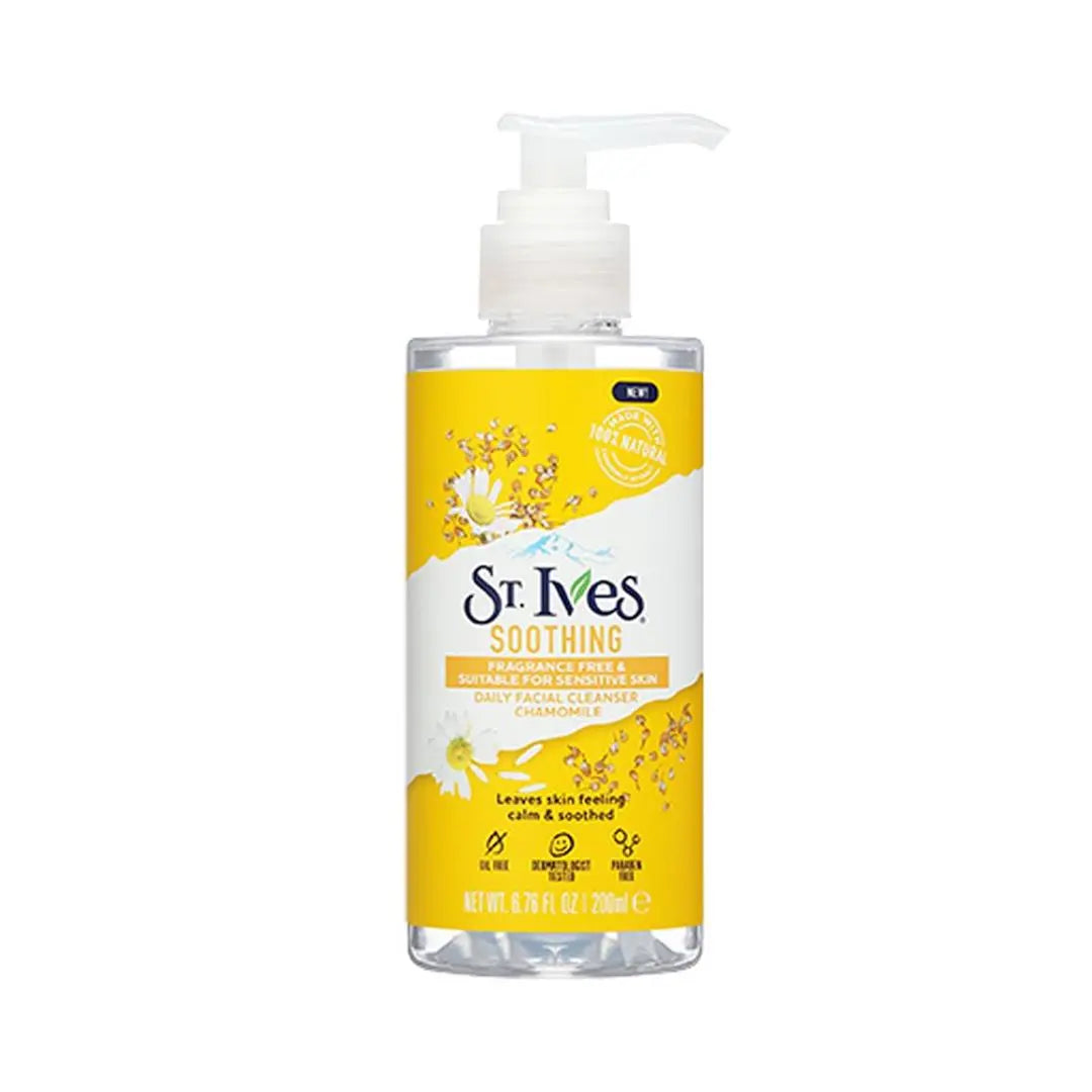 1.1 St. Ives Soin adoucissant nettoyant a la chamomille pour le visage 200 ml ST IVES