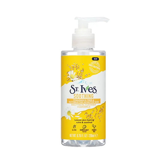 1.1 St. Ives Soin adoucissant nettoyant a la chamomille pour le visage 200 ml ST IVES