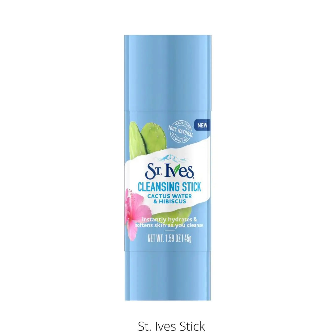 1.1 St. Ives Stick nettoyant à l'eau de cactus et à l'hibiscus 46g ST IVES