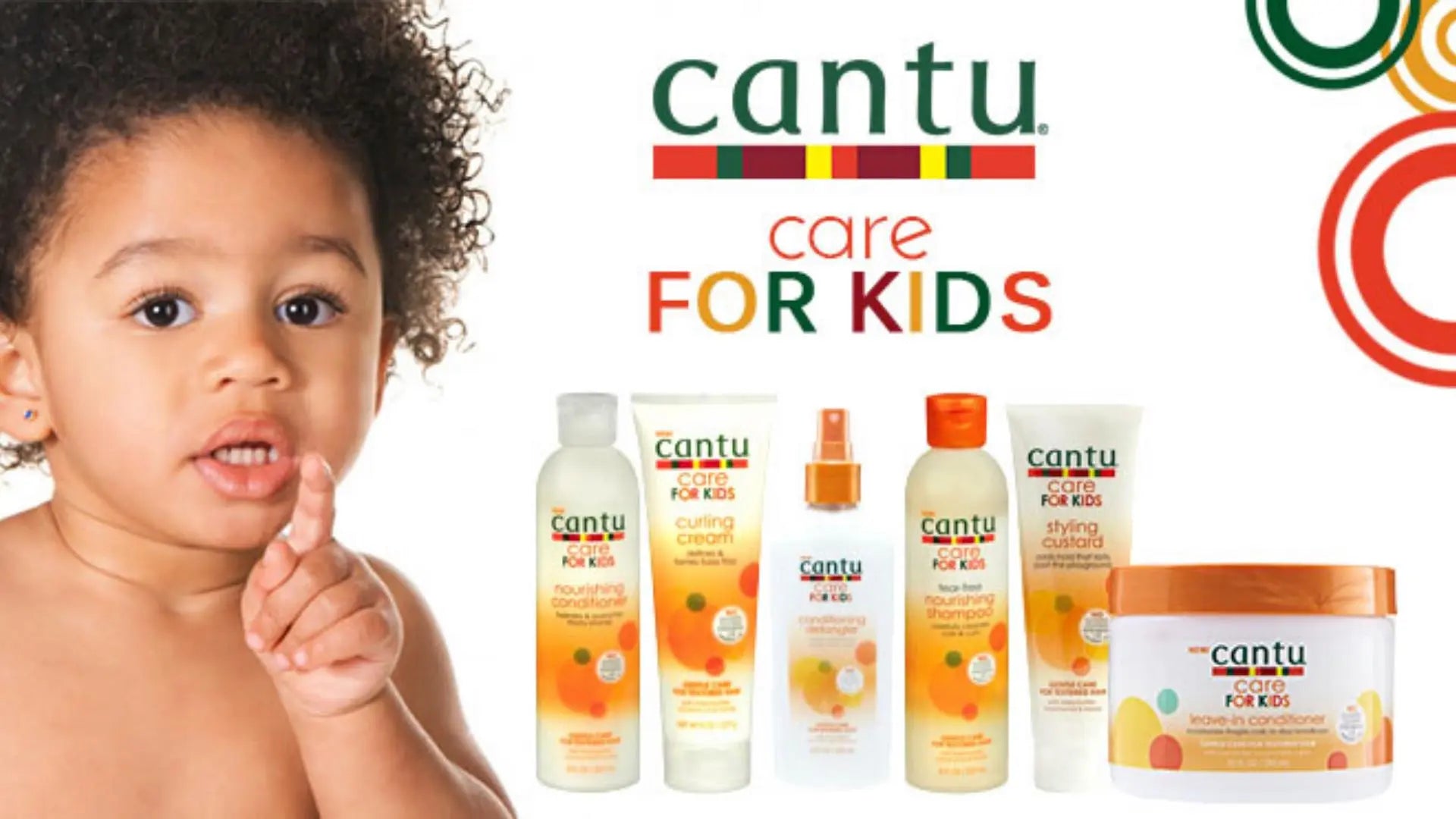 1.2 Cantu Kids Nourshing conditioner Apres Shampooing (ENFANT )237ml CANTU