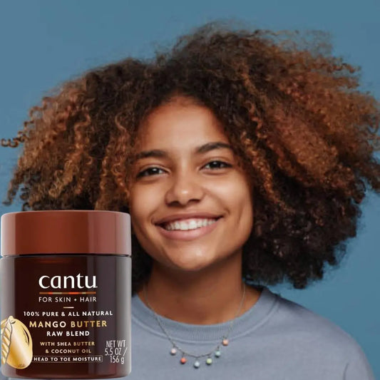 1.2 Cantu Skin Therapy Hair Mélange Brut De Beurre De Mangue 156g CANTU