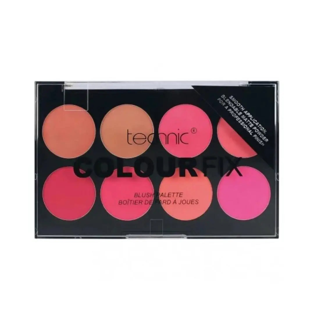1.3 Technic Colour Fix Palette de 8 Fards a Joues TECHNIC
