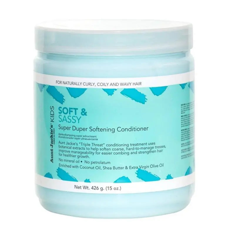 10. Aunt Jackie's Après-shampoing adoucissant Soft & Sassy 426g (Enfant) AUNT JACKIE'S