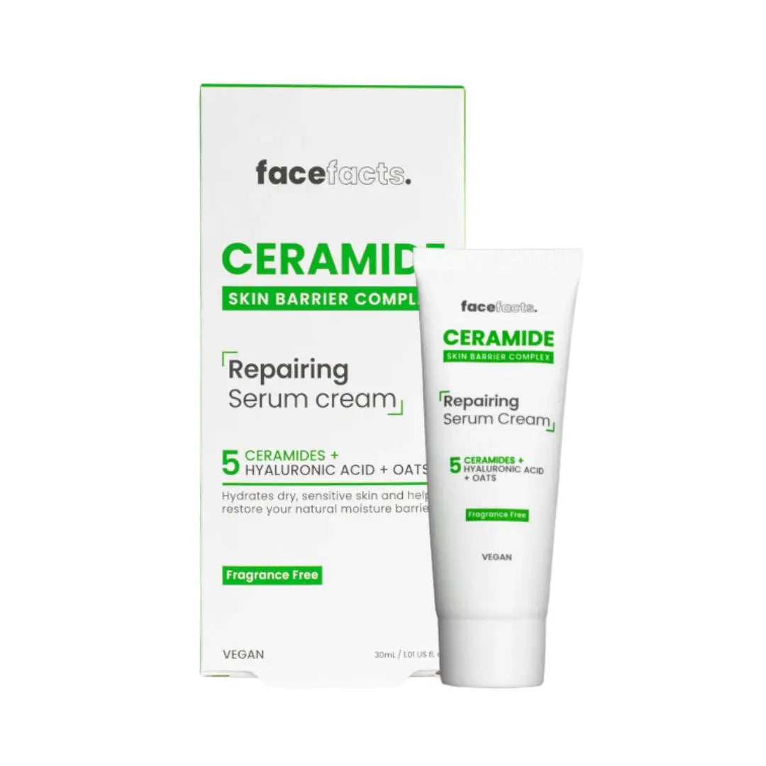 10. Face Facts Ceramide Crème Sérum Réparatrice 30ml Face Facts