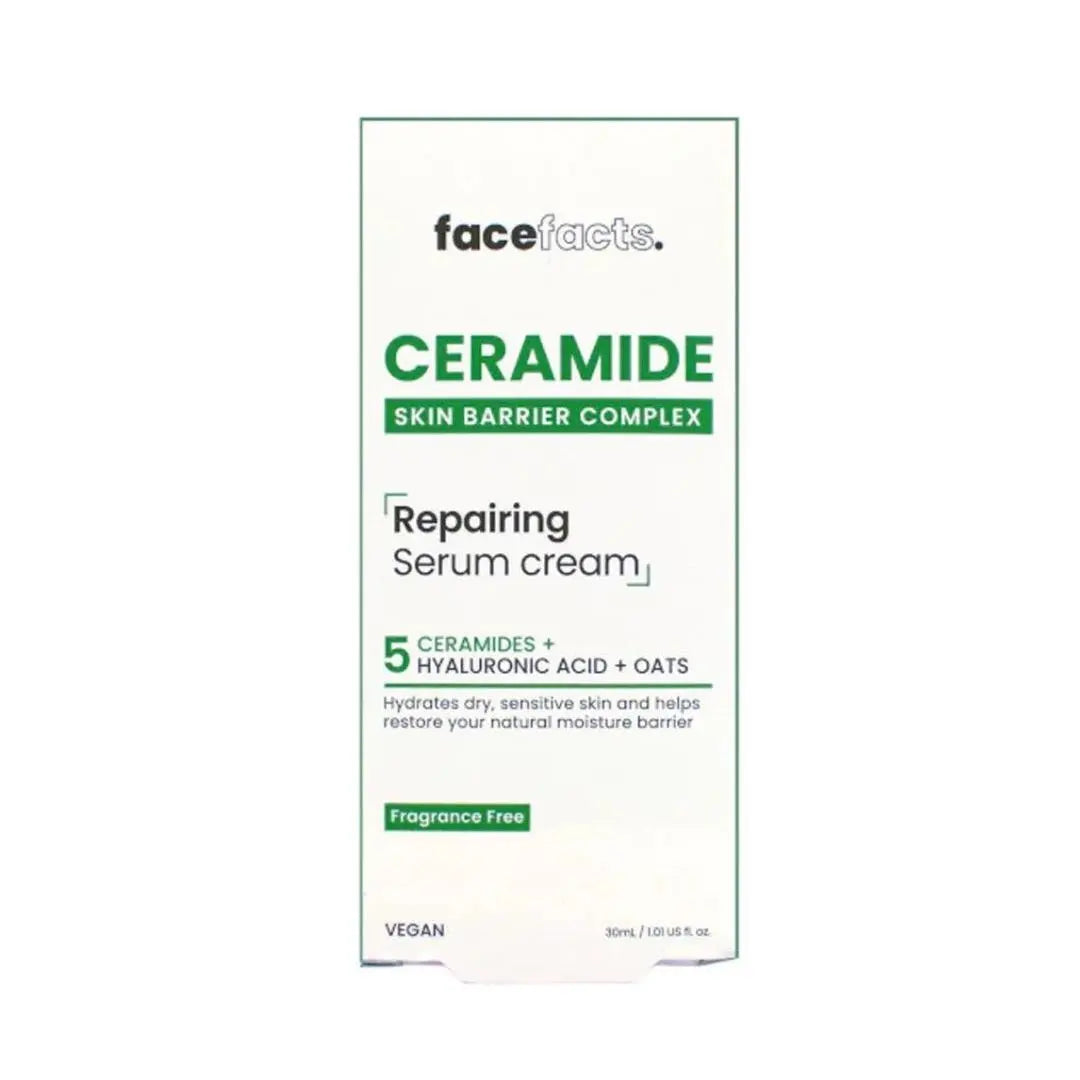 10. Face Facts Ceramide Crème Sérum Réparatrice 30ml Face Facts