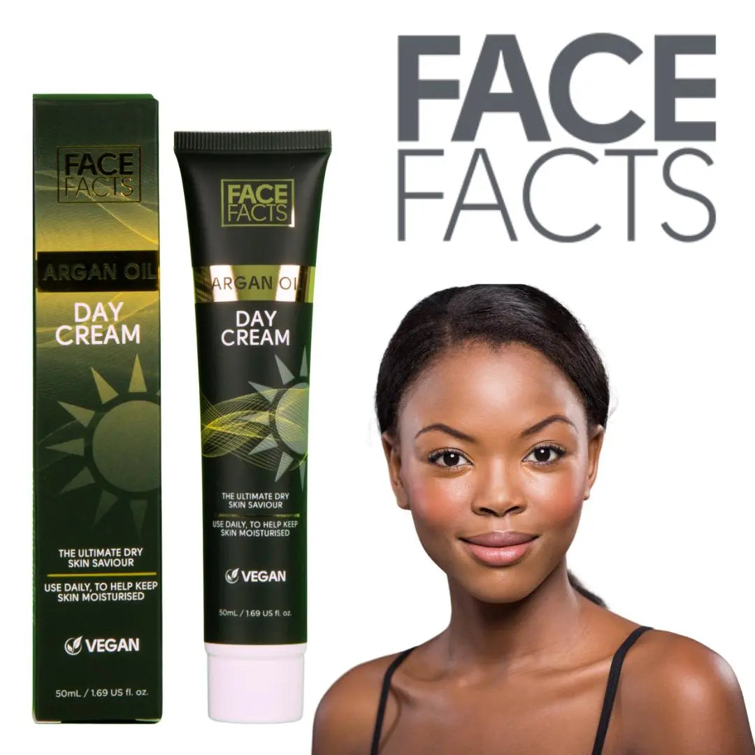 10. Face Facts Crème de visage du jour à base d'huile D'argan 50 ML Face Facts