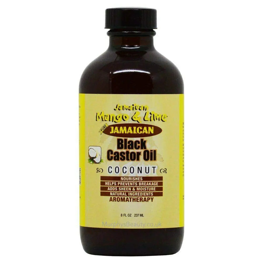 10. Jamaïcaine MAngo & Lime Black Castor Ricin & Coco 118ml JAMAICAN MANGO & LIME