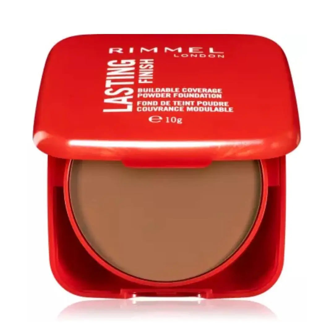 10. Rimmel Lasting Finish Couvrance modulable Poudre compacte 012 Cinnamon rimmel london