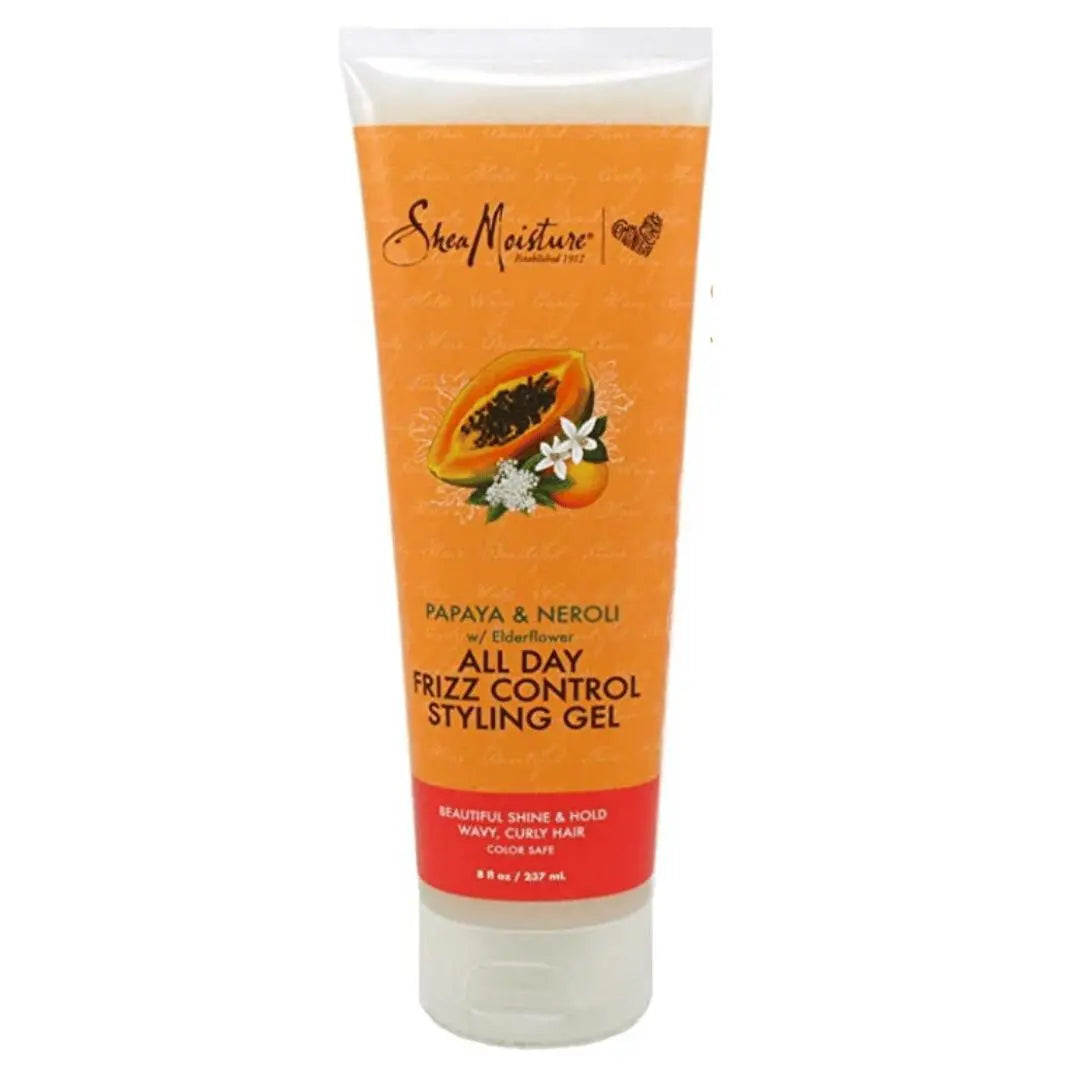 10. Shea Moisture Frizz Control Milk Gel  a base de Papaye & Neroli 237 SHEA MOISTURE
