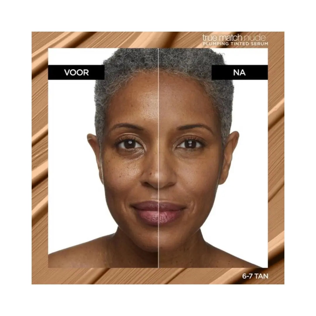 10. True Match Nude Sérum Repulpant Teinté Tan-Deep 30 Ml L'oreal