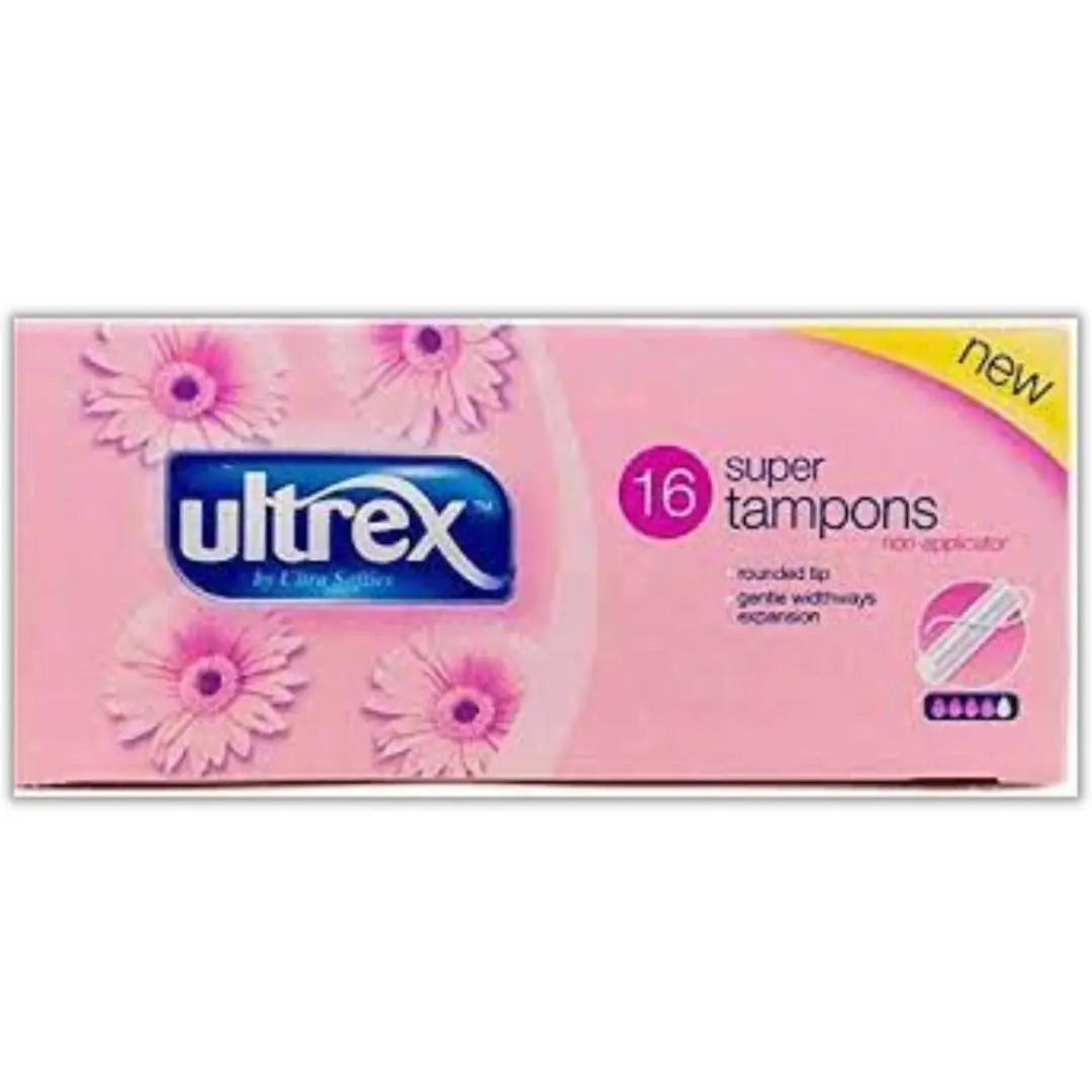 10. Ultrex Tampons Super sans applicateur paquet de 16 Ultrex