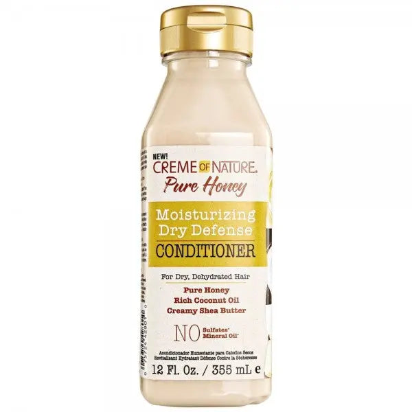 10.Après-shampooing cheveux secs PURE HONEY 355ml (Dry Defense) CREME OF NATURE