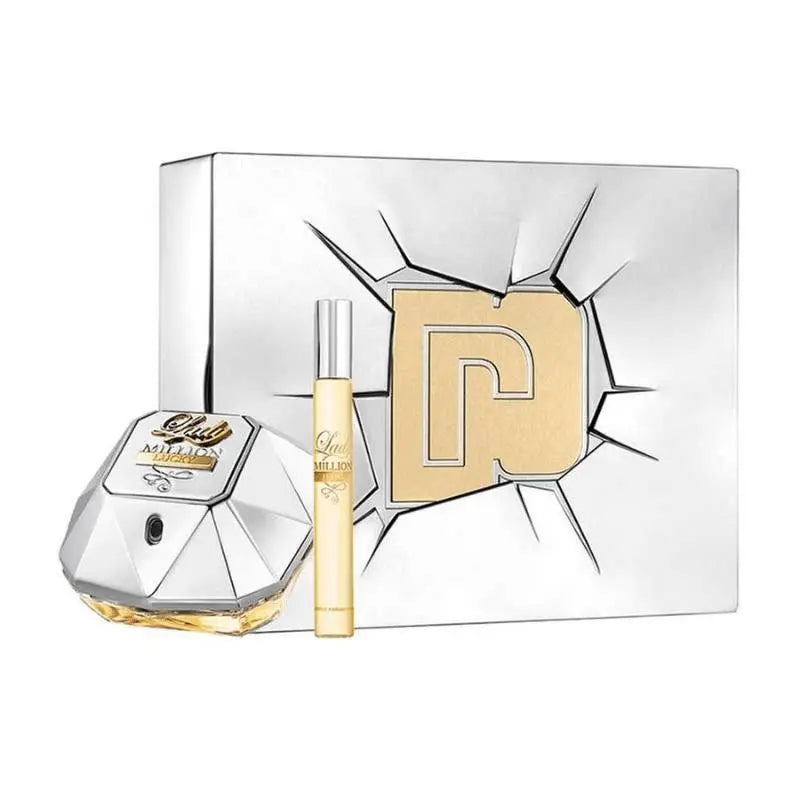 1,0 Paco Rabanne Lady Million Lucky 80ml EDP Spray 10ml Travel Spray PACO RABANNE
