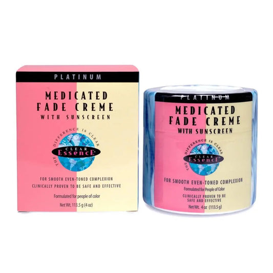 1,1 Clear Essence Platinum Medicated Fade Creme with Sunscreen 113.5 G clear essence