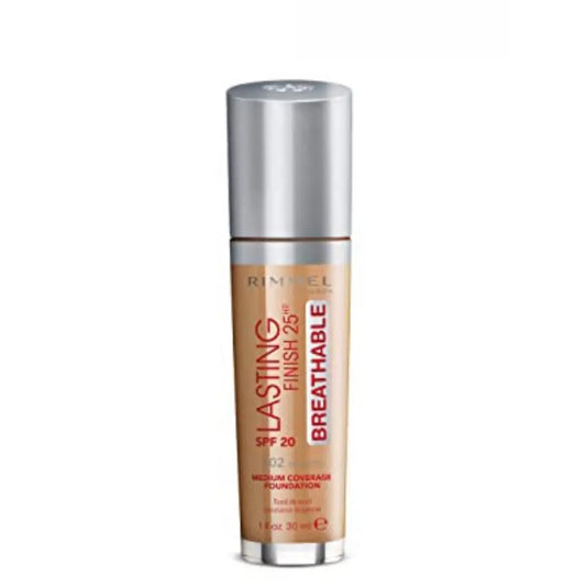 2 Rimmel Finition durable 25H Respirant 502 Noisette rimmel