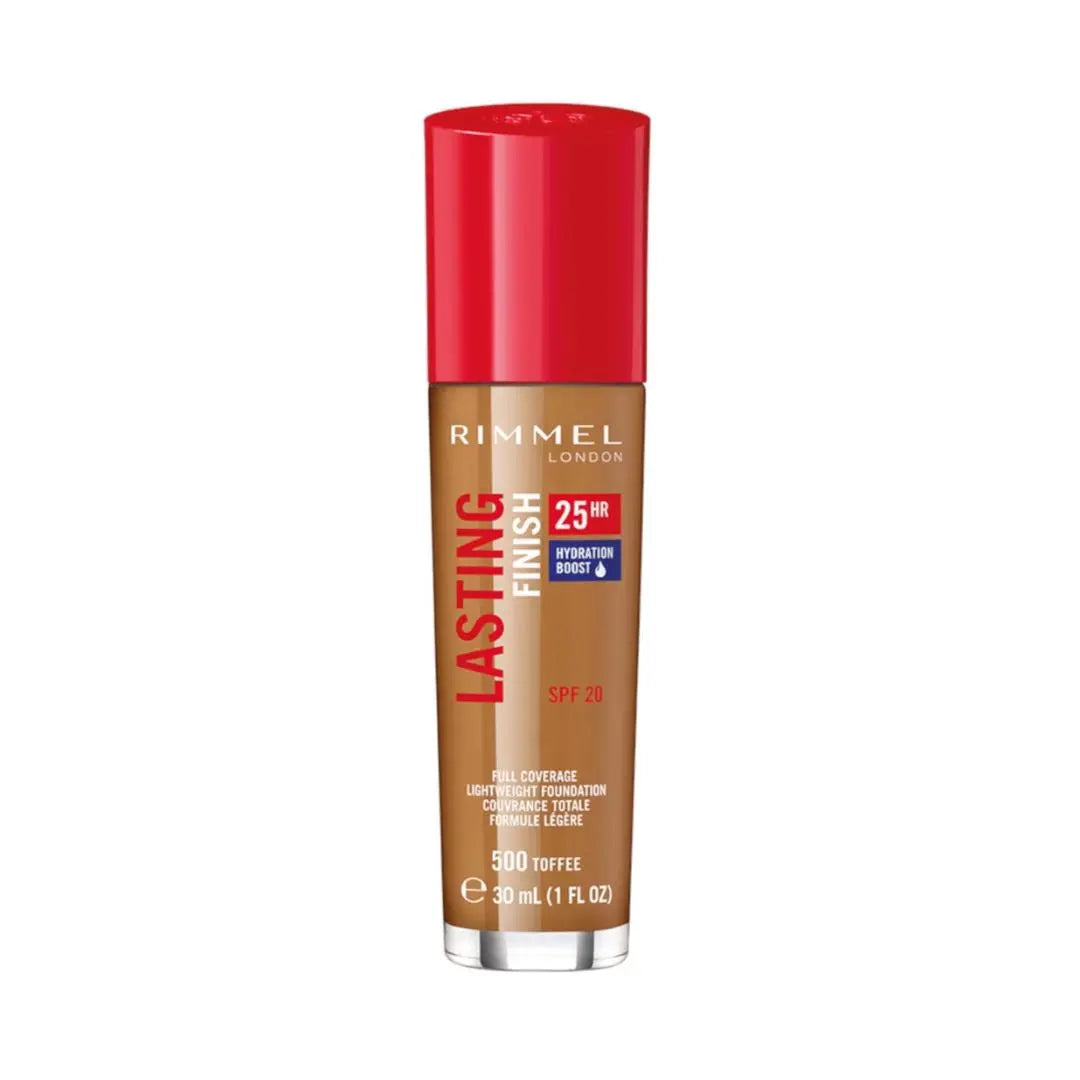 2 Rimmel Lasting Finish 25hr Fond de teint 500 Toffee rimmel