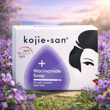 Charger l'image dans la galerie, Kojie San + Niacinamide Soap (Savon Éclaircissant &amp; Lissant Visage et Corps) 100g