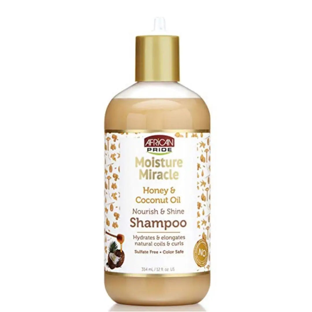AFRICAN PRIDE Shampooing Coco & Miel Hydratant MIRACLE 354ml AFRICA PRIDE