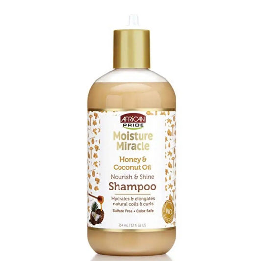 AFRICAN PRIDE Shampooing Coco & Miel Hydratant MIRACLE 354ml AFRICA PRIDE