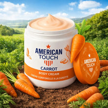 Charger l'image dans la galerie, AMERICAN TOUCH –   Crème Corporelle à la Carotte – Éclat, Hydratation et Douceur 500 ML AMERICAN TOUCH