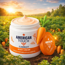 Charger l'image dans la galerie, AMERICAN TOUCH –   Crème Corporelle à la Carotte – Éclat, Hydratation et Douceur 500 ML AMERICAN TOUCH