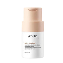 Charger l&#39;image dans la galerie, ANUA Nettoyant Poudre Nettoyante Éclaircissante Enzyme de Riz 40G ANUA
