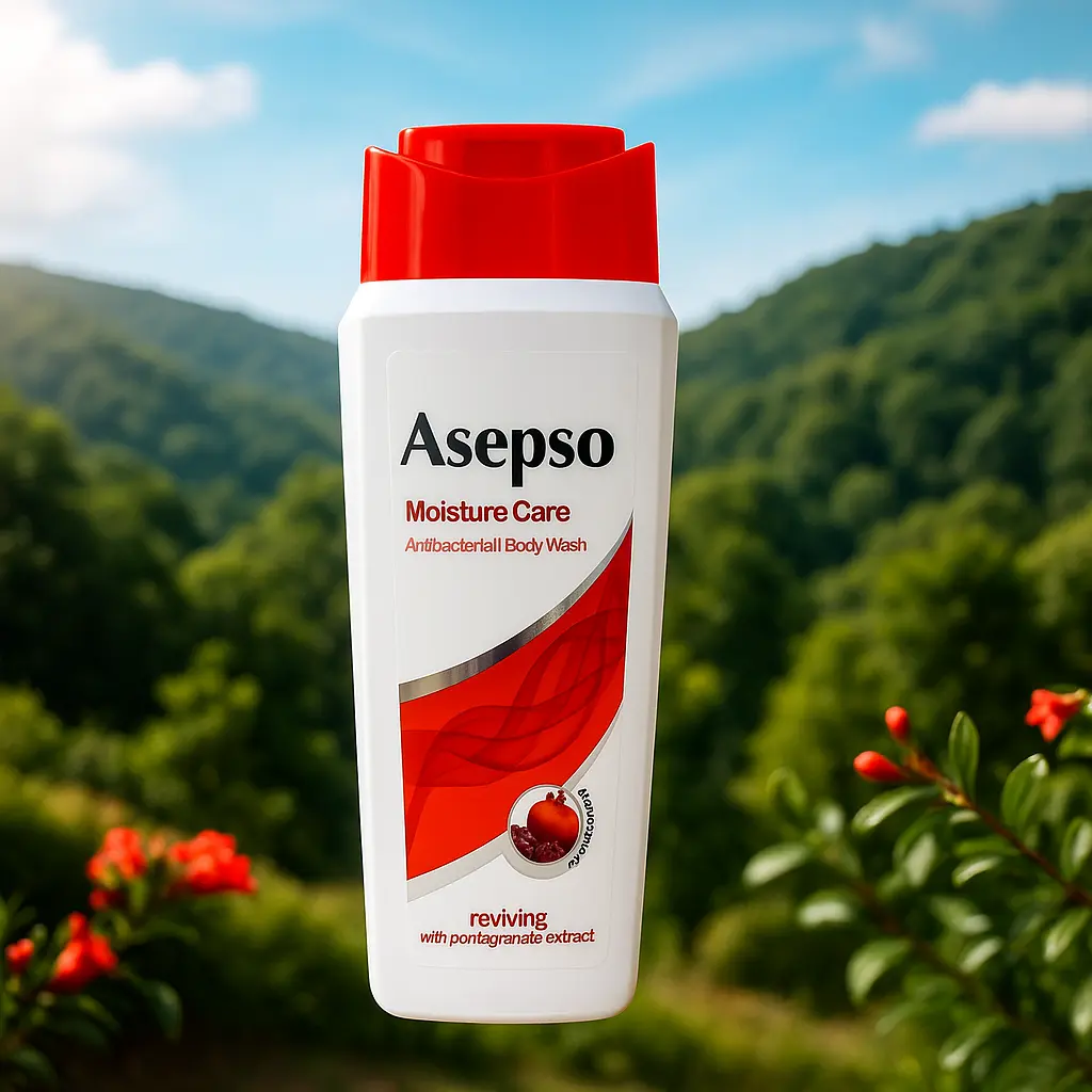 ASEPSO gel -douche  soin  hydratant  antibactérien 250ml ASEPSO