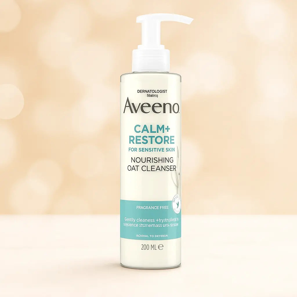 AVEENO Calm + Restore™ – Nettoyant nourrissant à l’avoine (200 ml) AVEENO