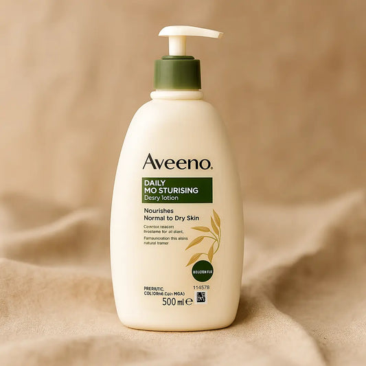 AVEENO – Lait corporel hydratant quotidien (500 ml, pompe – non parfumé) AVEENO