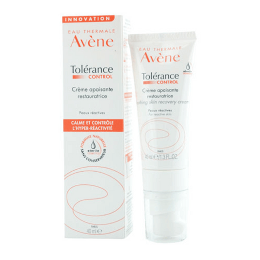 AVENE Tolérance Control Crème apaisante restauratrice Peaux réactives normales à mixtes 40 ml Avène