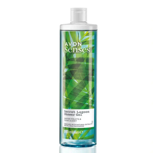 AVON Gel Douche Secret Lagon Eau Fruits & Musc - 500 ml AVON