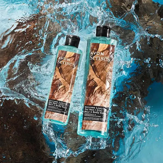 AVON Nettoyant cheveux et corps Extreme Limits - 500 ml AVON