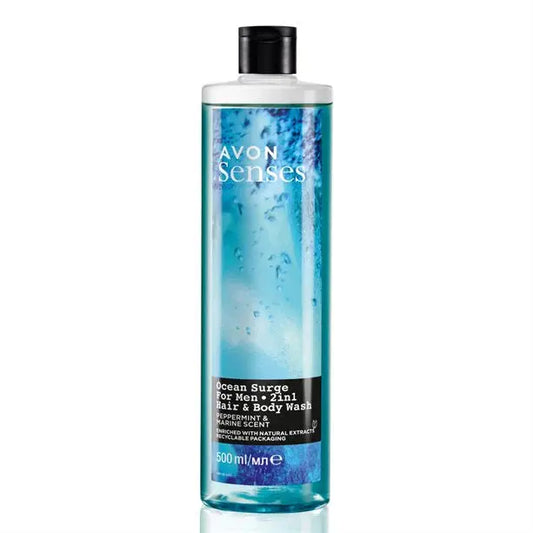 AVON Nettoyant cheveux et corps Ocean Surge - 500 ml AVON