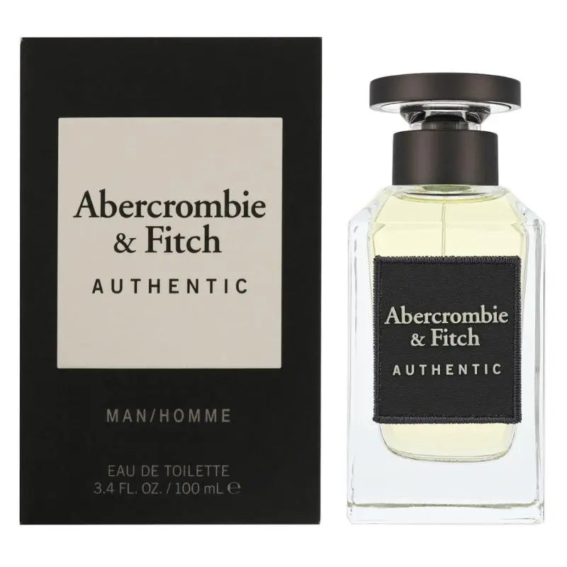 Abercrombie & Fitch Authentic Man 100ml Eau De Toilette ABERCROMBIE & FITCH