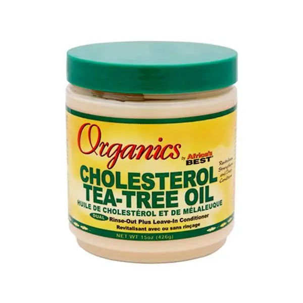 Africa's Best Organics Cholesterol Tea Tree Oil Leave In Conditioner 423ml AFRICA'S BEST