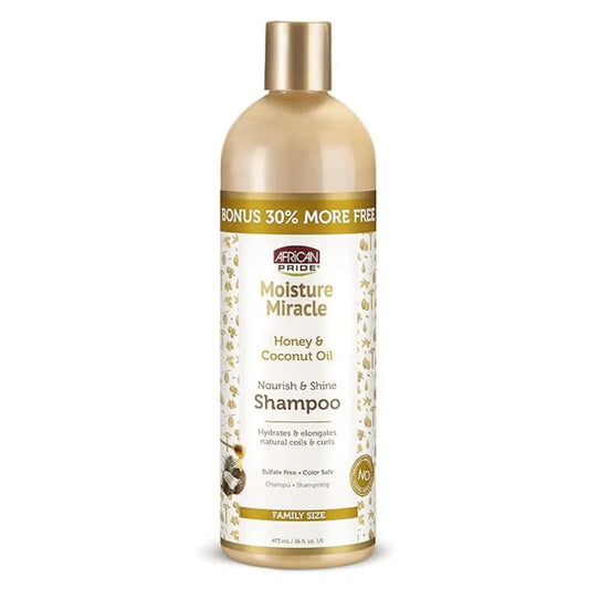 African Prde Shampoing Coco & Miel Hydratant MIRACLE 473 ML AFRICAN PRIDE