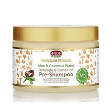 Charger l'image dans la galerie, 1.0 African Pride Pre-shampoing Aloé vera &amp; Coco (Moisture Miracle) 340g AFRICAN PRIDE