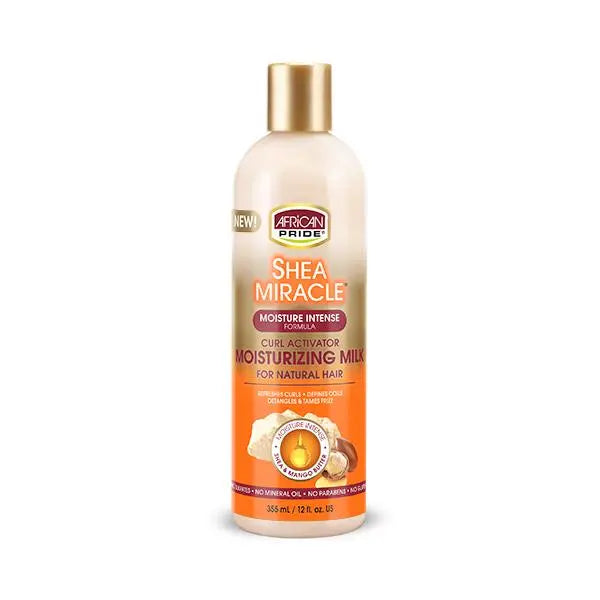 African pride Shea Miracle Curl activator Moist Milk 355 ML AFRICAN PRIDE