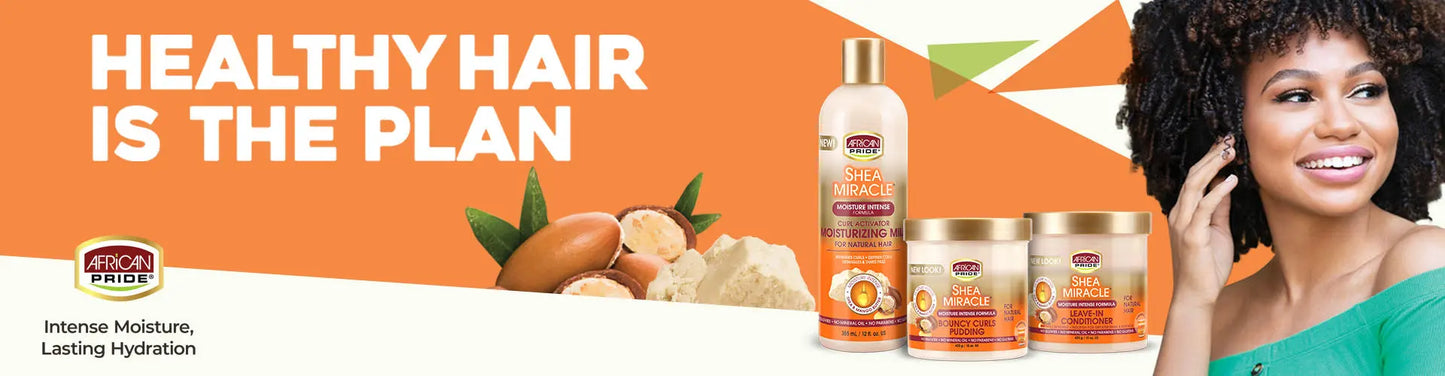 African pride Shea Miracle Curl activator Moist Milk 355 ML AFRICAN PRIDE