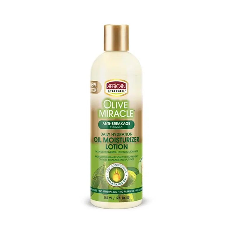 African pride|  Olive Miracle |  Lotion hydratante (12 oz) AFRICA PRIDE