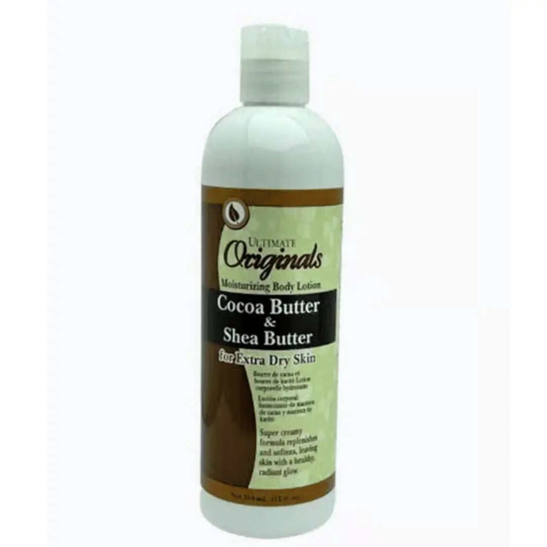 Africas Best Ultimate Organics Lotion au beurre de cacao et au beurre de karité 355 ml AFRICA'S BEST