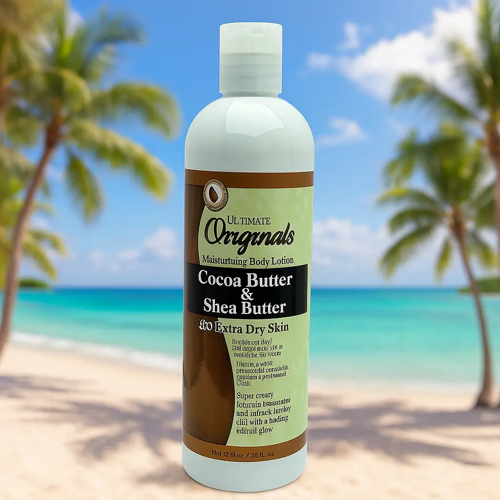 Africas Best Ultimate Organics Lotion au beurre de cacao et au beurre de karité 355 ml AFRICA'S BEST