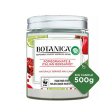 Charger l&#39;image dans la galerie, Air wick Bougie Botanica Bougie Parfumée Grenade &amp; Bergamote Italienne 500 G AIR WICK
