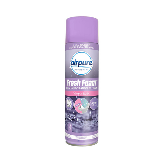 Airpure Mousse WC Désinfectante et Désodorisante Purple Rain 500 ml AIRPURE