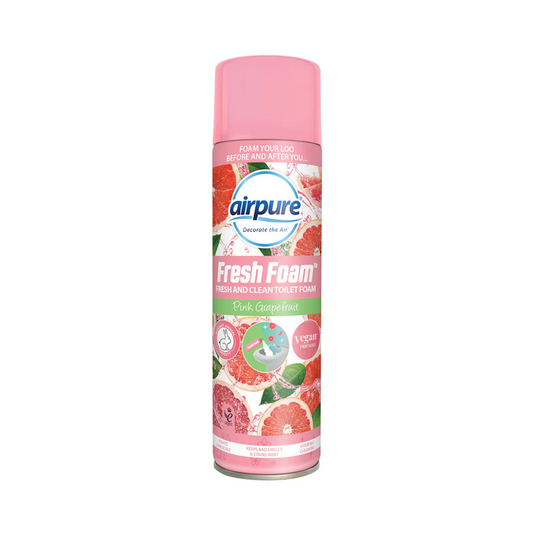Airpure Mousse WC Désinfectante et Désodorisante Rose Pamplemousse 500 Ml AIRPURE
