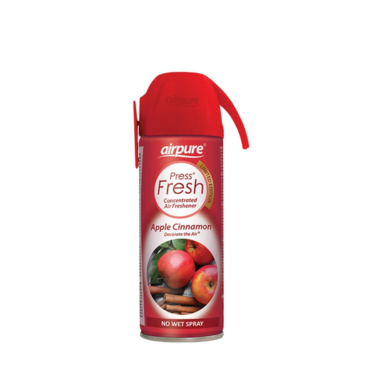 Airpure Spray Désodorisant et assainissant 2 en 1 Pomme Cannel ml AIRPURE