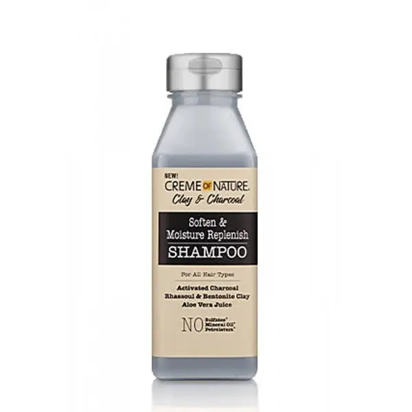Creme of nature shampooing réparateur charbon/argile/Aloe vera 355ml CREME OF NATURE