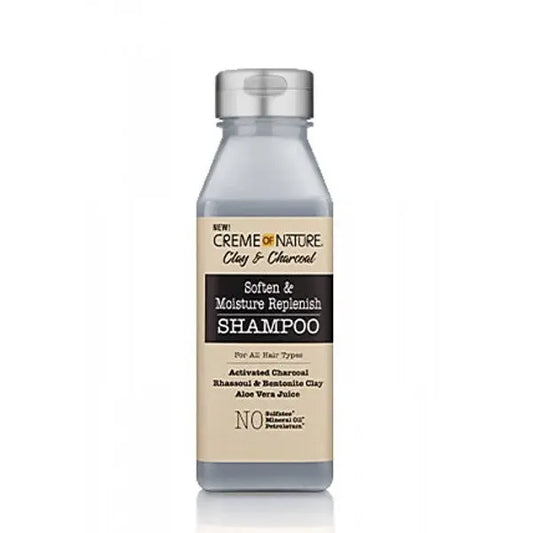 Creme of nature shampooing réparateur charbon/argile/Aloe vera 355ml CREME OF NATURE