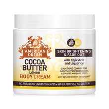 Charger l&#39;image dans la galerie, American Dream Cocoa Butter Creme citron 453 g AMERICAN DREAM
