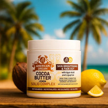 Charger l&#39;image dans la galerie, American Dream Cocoa Butter Original Solid Complex Lemon 113 g AMERICAN DREAM
